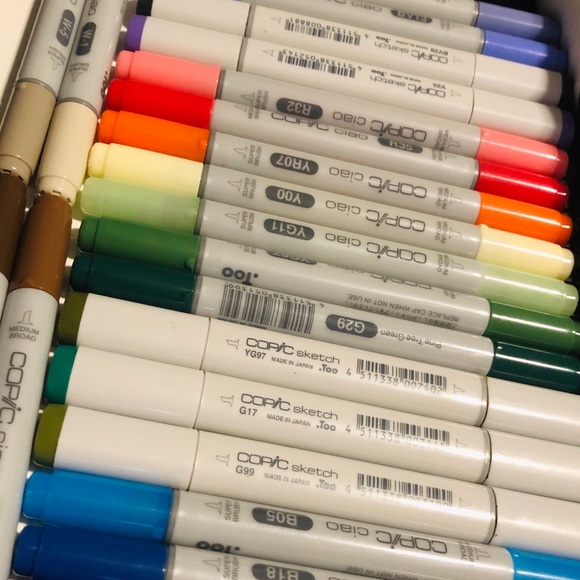 Set of 24 brand new copic marker mix - Picture 3 of 6